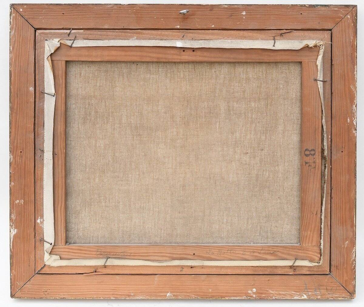 Henry Charles Séné (1889-1961) "Market Scene"