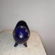 Planter earthenware vase art-nouveau enamels of Lunéville