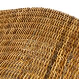 Karlskrona Rattan Wicker Chaise Lounge by Karl Malmvall for Ikea