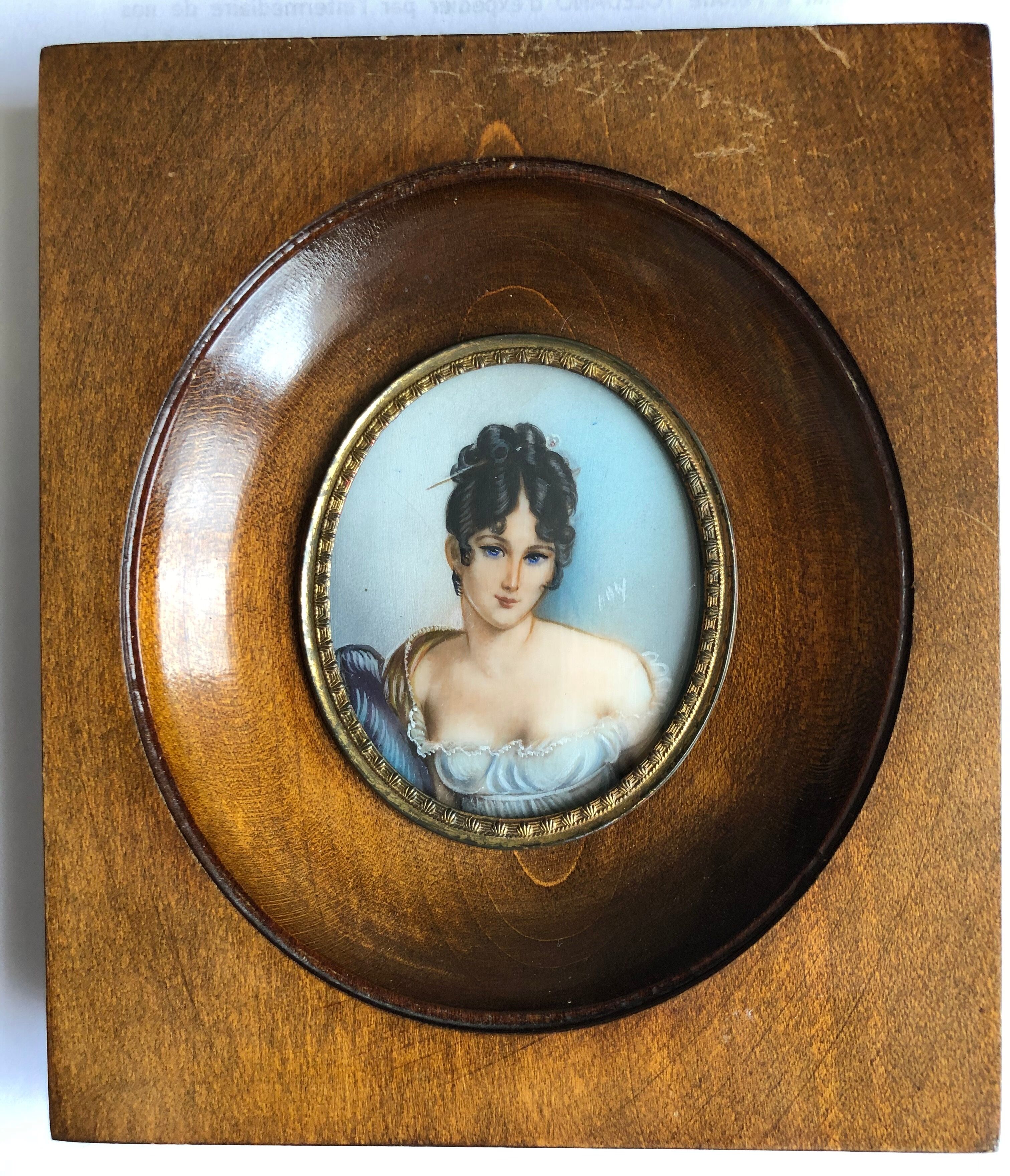 Miniature of Madame Récamier