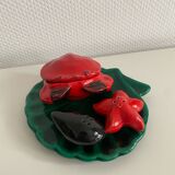 Crab Barbotine Condiment Set