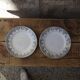 Two St Amand dessert plates