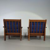 2 brutalist lounge chairs - 1960s