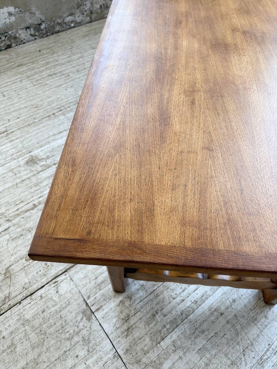 2m oak farmhouse table
