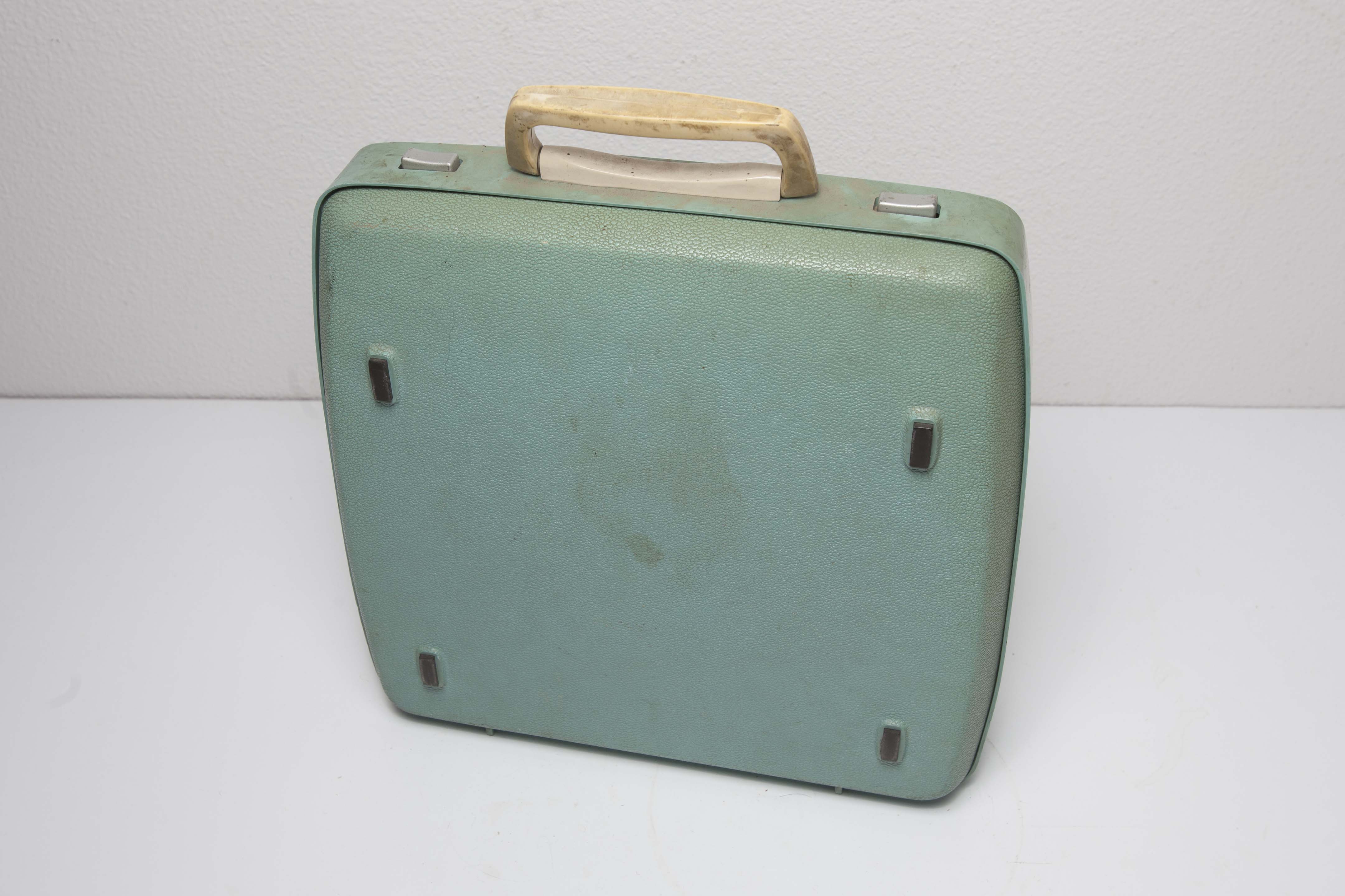 Green Smith Corona typewriter