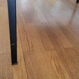 Roger Capron table in glazed green ceramic, France, vintage design.