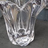 Daum crystal vase from the 70s height 28cm
