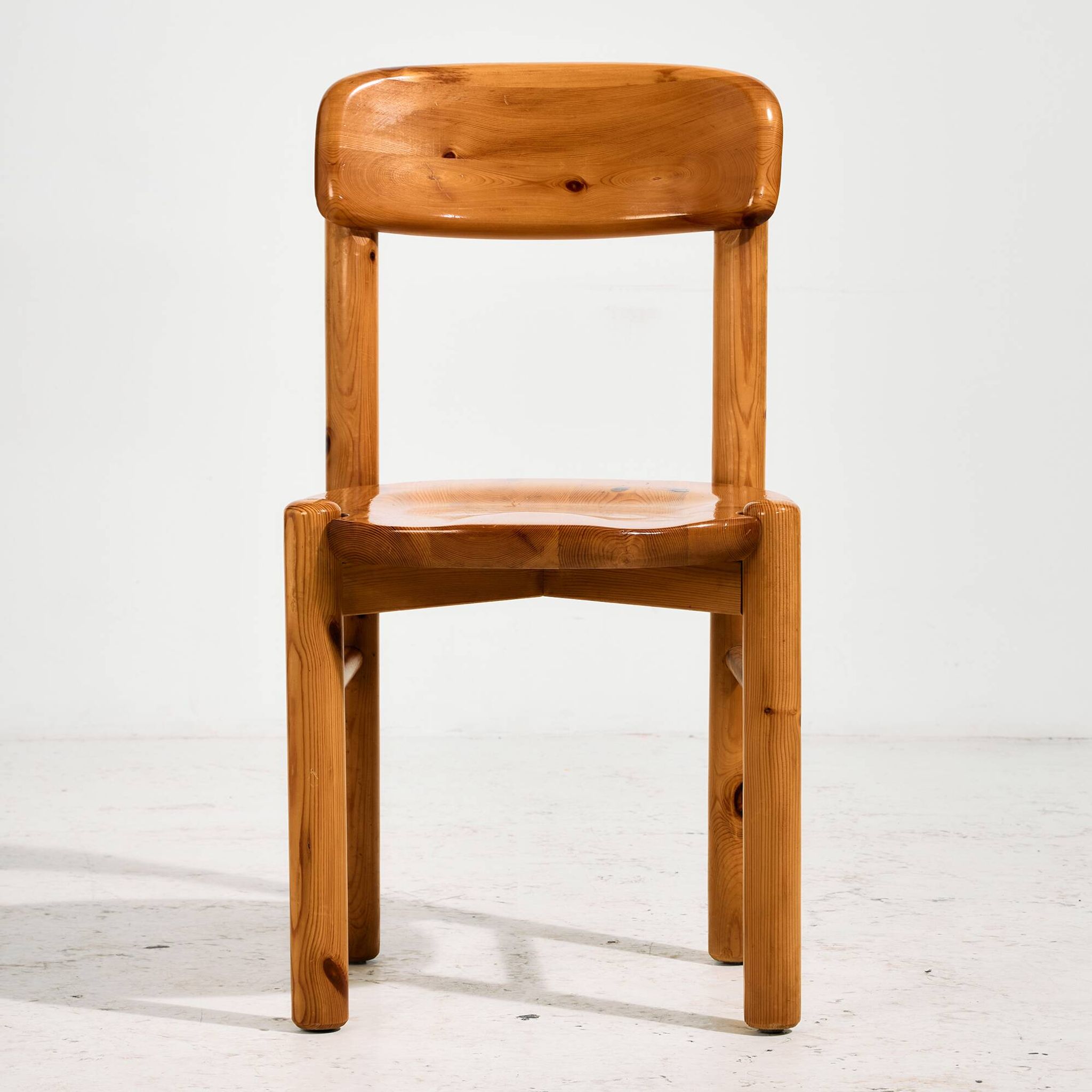 Pine dining chair by Rainer Daumiller for Hirtshals Savvaerk, set of 4