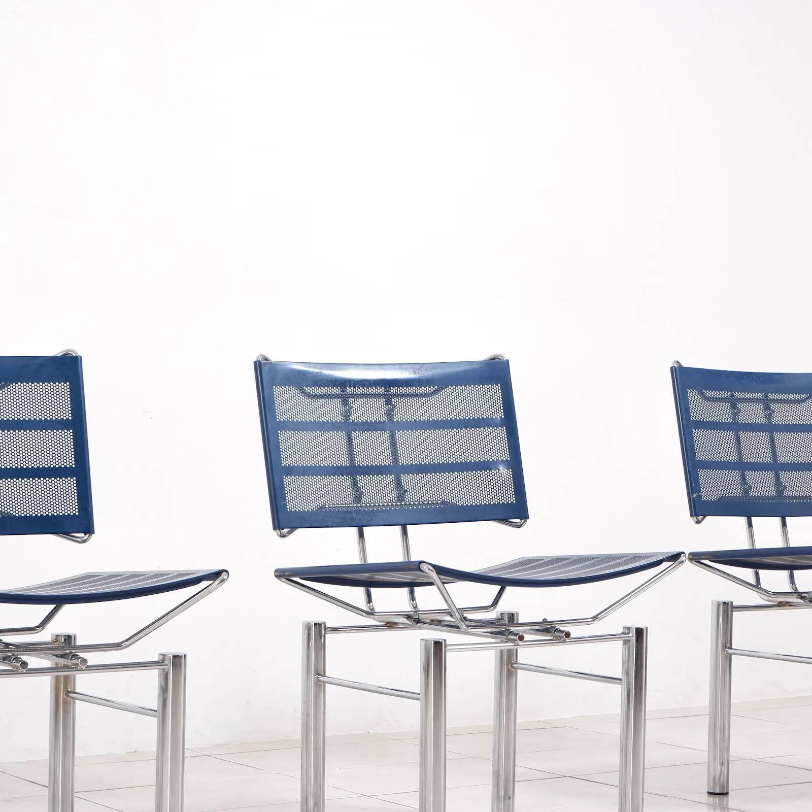 Set of 2 postmodern '8600' chairs by Hans Ulrich Bitsch for Kusch & Co.