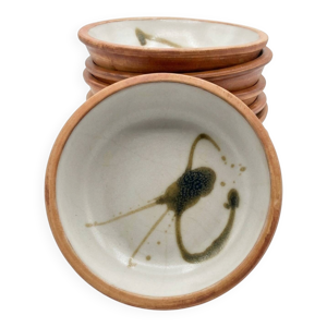 Service de 8 bols poterie - colombe