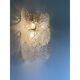 Applique murale en verre de murano « nuvoletta » disque 3 niveau