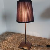 Lamp, black lampshade
