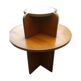 Art Deco round side table