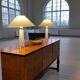 Mid-century table lamps by Carl Fagerlund for Orrefors Sweden RD, 1566