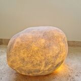 André CAZENAVE, Atelier A, Large “Dora” Lamp in the shape of a pebble