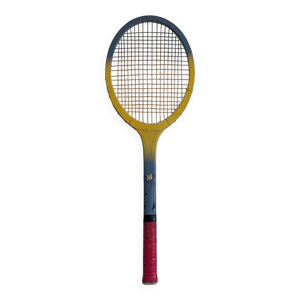 Raquette vintage multicolore