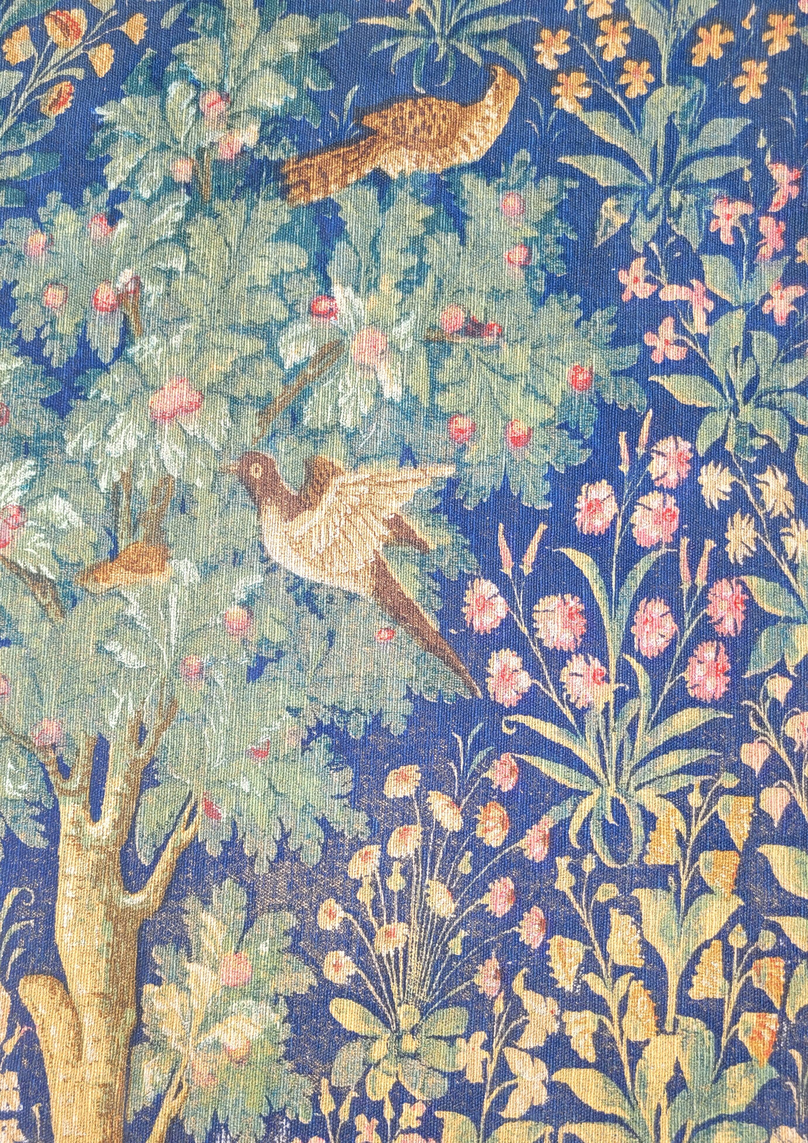 Tenture d'une scène galante