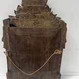 Louis XV mirror in carved and gilded wood, 18th century