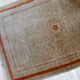 Chinese carpet Art Deco handmade 64x97cm 1970