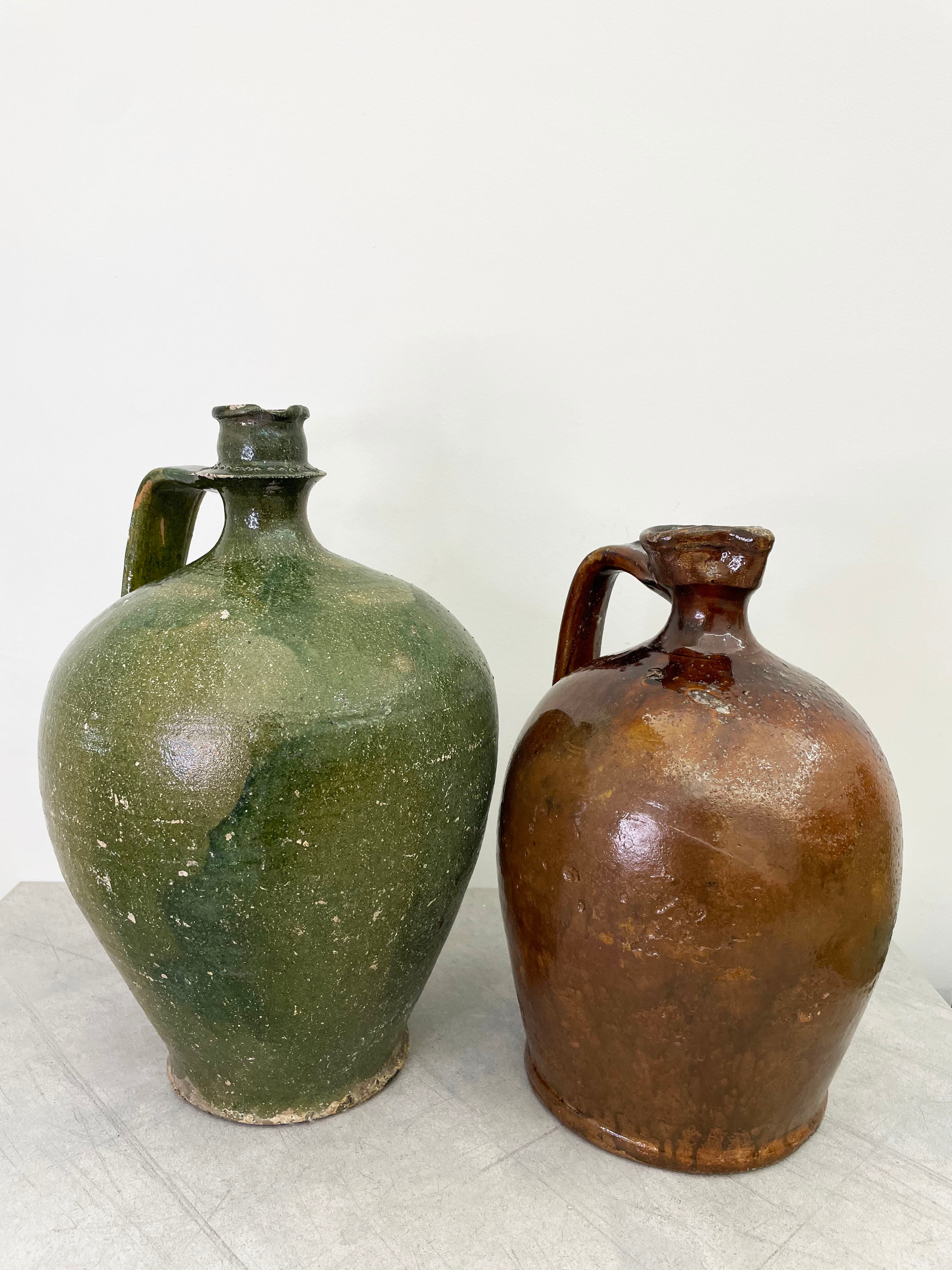 Antique Large Terracotta Jug