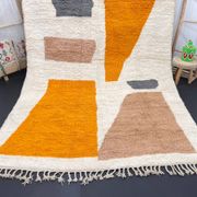 Tapis marocain en laine naturelle 2.5 x 1.5 m