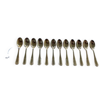 Set of 12 coffee spoons