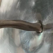 Polished aluminium plate