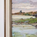Original Swedish Oil on Canvas "Landscape"- by Sture Vilhelm (Ville) Walden