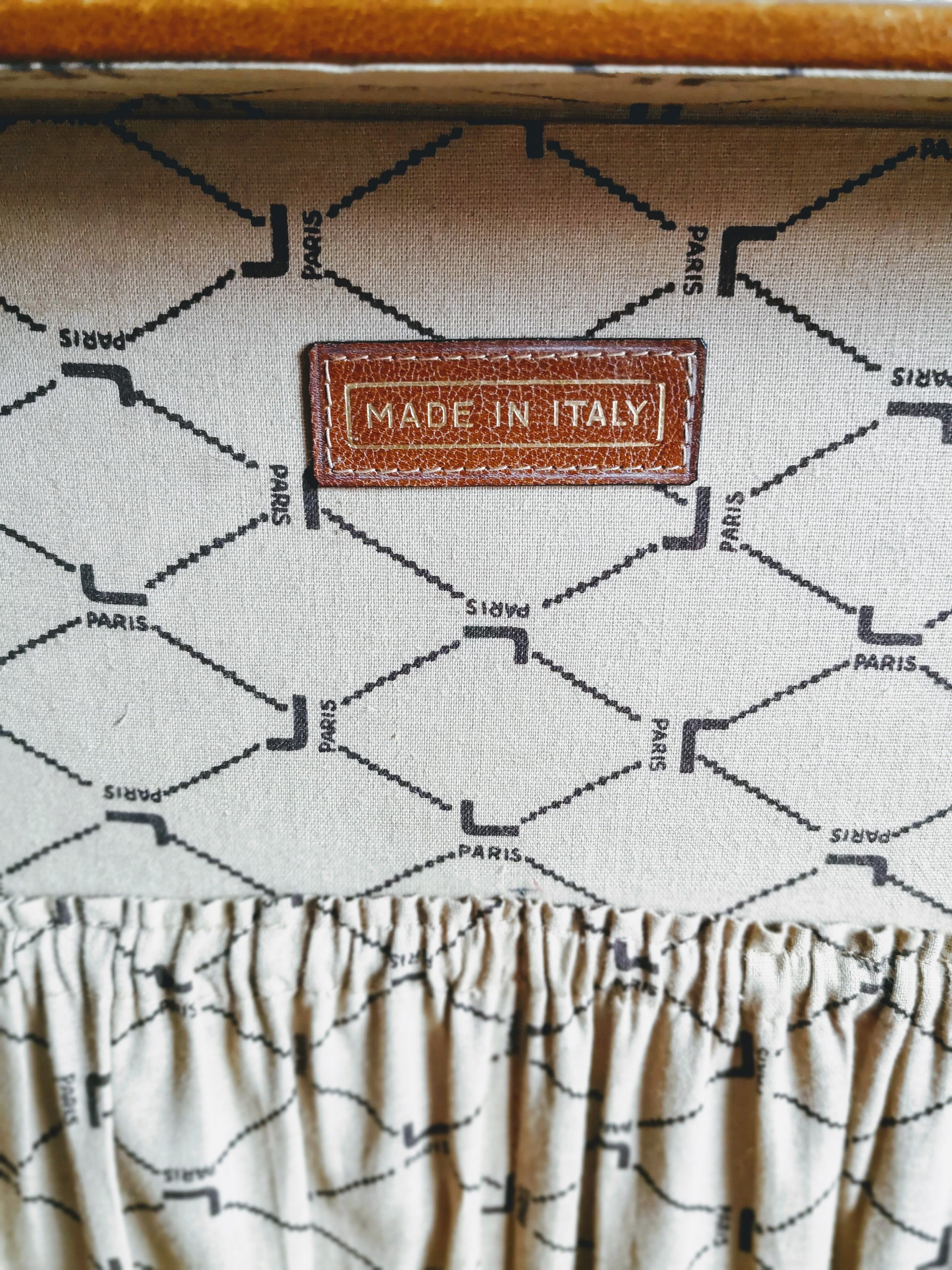 Lancel vintage suitcase