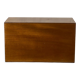 Coffre en bois vernis
