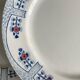 6 flat plates Creil and Montereau Toledo antique earthenware