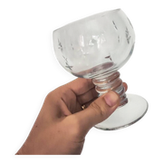Set of 8 wine glasses