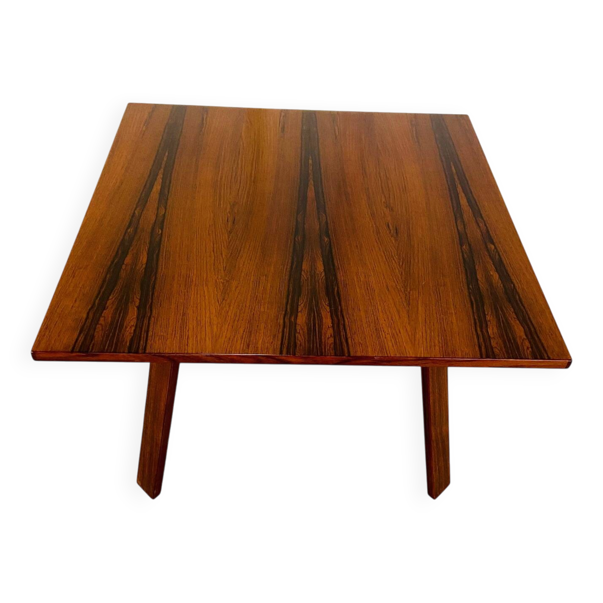Vintage Danish mid-century rosewood coffee table