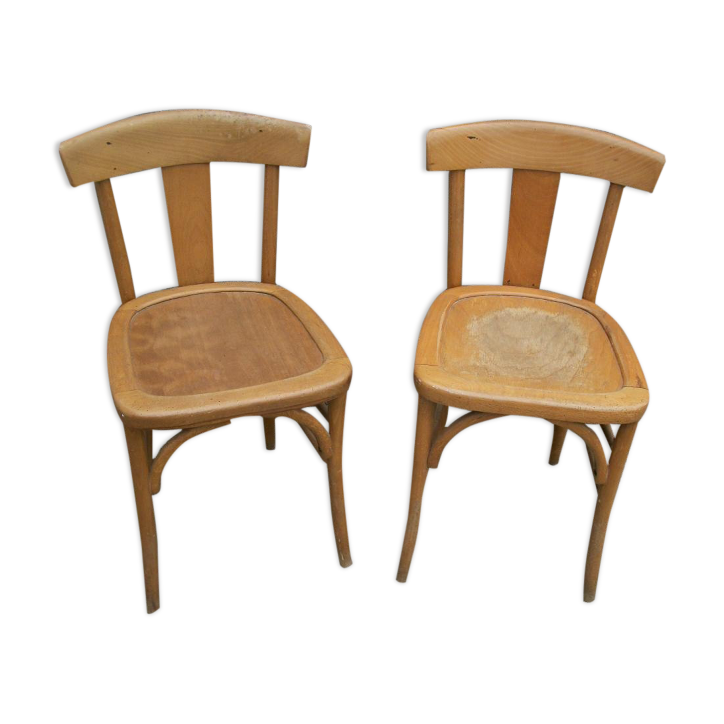 Pair of bistro chairs