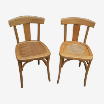 Paire de chaises bistrot