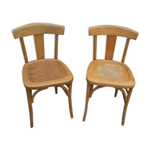 paire de chaises bistrot