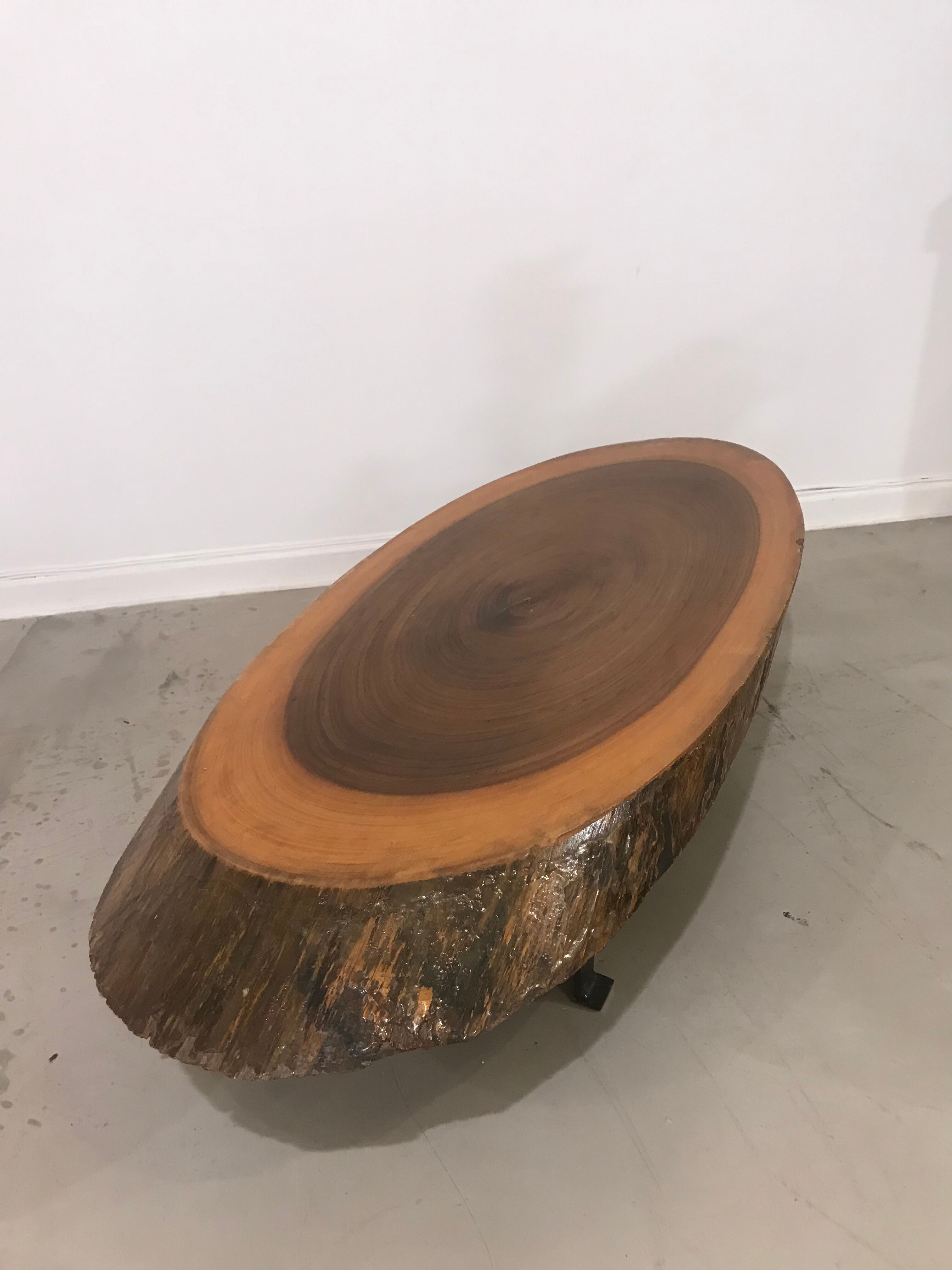 Wooden coffee table