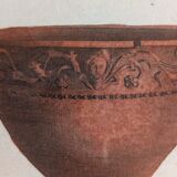 Ancient antique pottery engraving