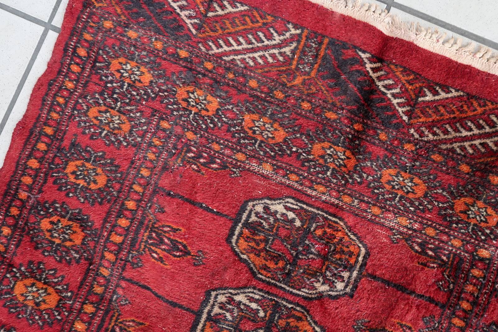Tapis vintage fait main Lahore – 80 cm x 122 cm - 1C965