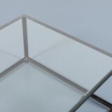 Coffee table of Italian architectural design of the 1960s