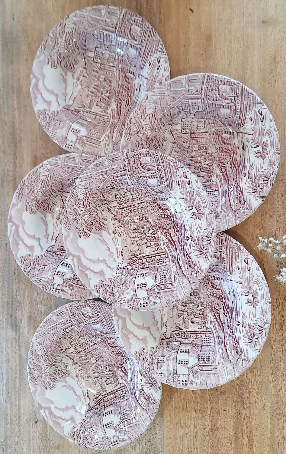 English hollow plates
