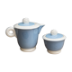 Coffee maker - teapot and sugar pot 50s art deco style