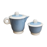 Coffee maker - teapot and sugar pot 50s art deco style