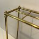 Rectangular umbrella holder in brass and cast iron. french work. around 1900