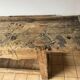 Old carpenter's workbench