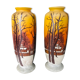 Paire de vases Art nouveau