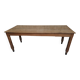 Oak farmhouse table 199cm x 89cm