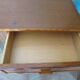 Vintage cane rattan desk with a large top and 5 drawers - 1960s/70s.
