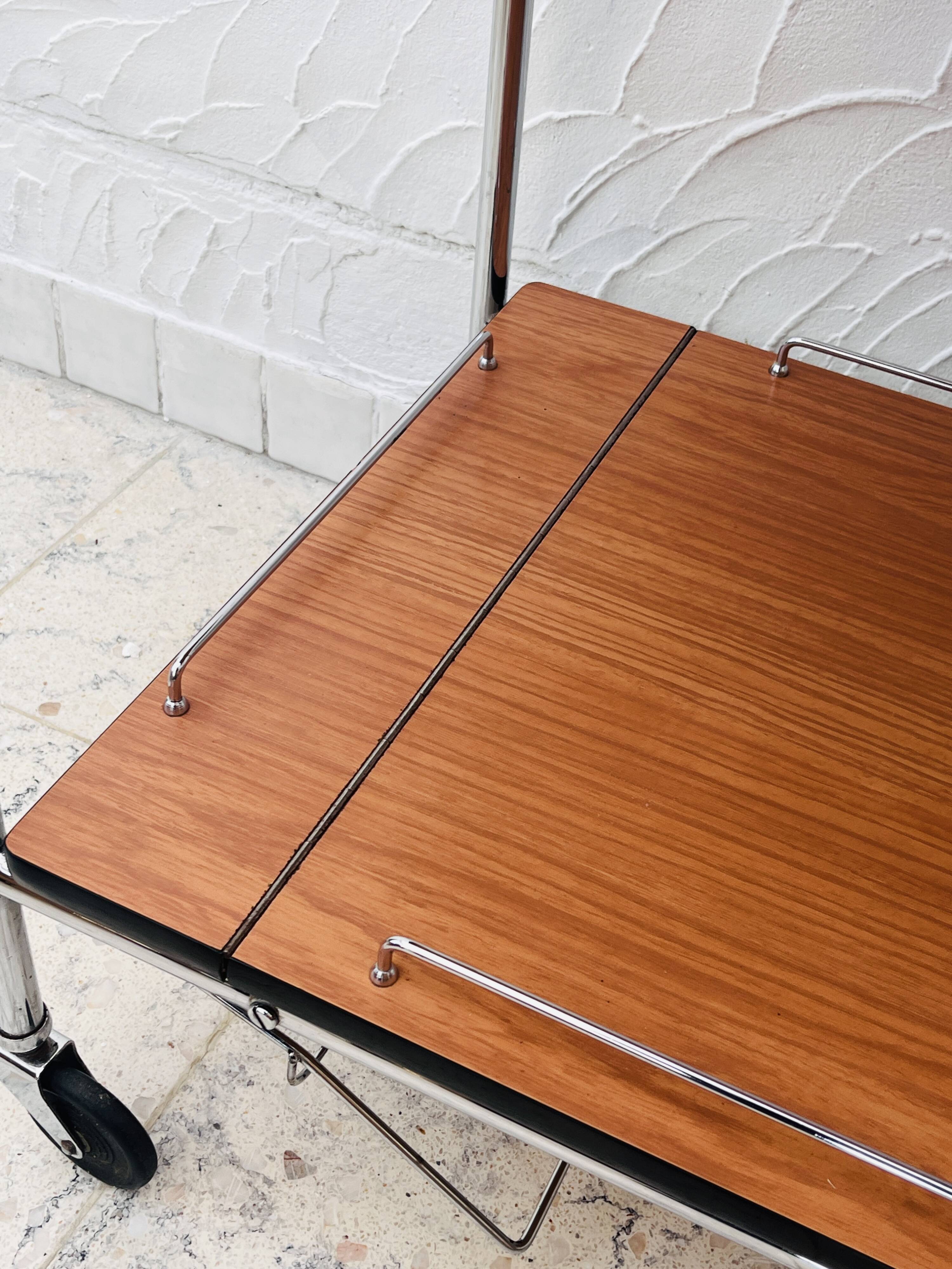 Italian design serving cart