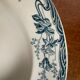 Set of 5 hollow plates Longwy art nouveau